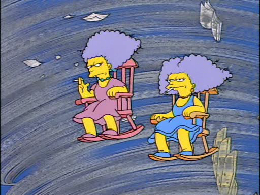 Patty and Selma, Simpsons